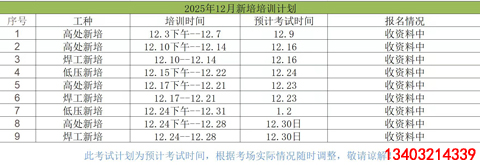 石家莊應(yīng)急局電工 / 焊工 / 高處證開考！12 月批次名額告急，繳費鎖定資格